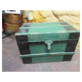 11" x 16" antique flattop trunk