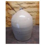 17" crock jug (broken handle & chip in middle)