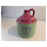 Small UHL Pottery christmas cheer 2008 jug