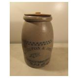 Hamilton & Jones Greensboro,PA advertising crock