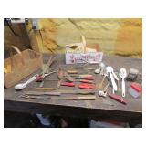 vintage utencils,knives & items