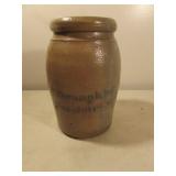 8"  A.P. Donaghho Parkersburg, W.V. crock