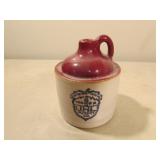 2007 UHL christmas cheer tiny crock jug