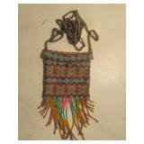 vintage beaded pocketbook