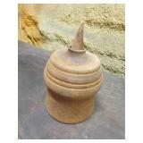 antique butter mold w/cow on bottom