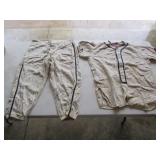 Early Rawlings baseball uniform