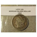 1902 morgan silver dollar
