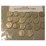 20 silver rooosevelt dimes