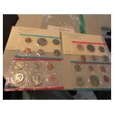 2- 1972  unc. u.s.coin mint sets