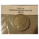 1921-S morgan silver dollar