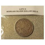 1921-S morgan silver dollar