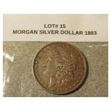 1883 morgan silver dollar