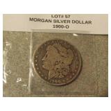 1900-O morgan silver dollar