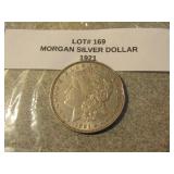 1921 morgan silver dollar
