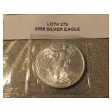 2008 1 oz silver eagle