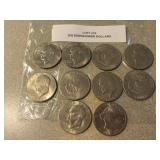 10 eisenhower dollars