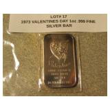 1 oz .999 fine silver bar