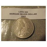1903 morgan silver dollar