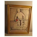 joe st.clair autograph 1983 glass festival picture