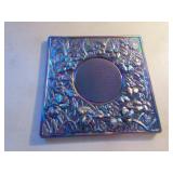 joe st.clair 1976 carnival glass picture frame