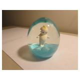 joe st.clair kewpie sulphide paperweight