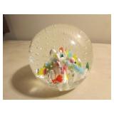 m&b st.clair 1983 control bubble paperweight
