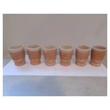 6 joe st.clair chocolate glasses