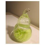joe st.clair controll bubble pear paperweight