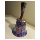 joe st.clair carnival glass bicentennial hand bell