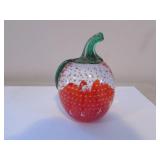 joe st.clair control bubble apple paperweight