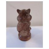 joe st.clair chocolate owl statue