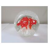 m&b st.clair control bubble paperweight
