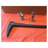 tool,pewter bird,lincoln figurine