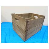 old fruit wooden crate