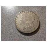 1921 D  morgan silver dollar