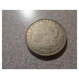 1921 S  morgan silver dollar