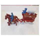 newer cast iron circus wagon