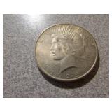 1925 silver peace dollar