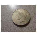 1922 silver peace dollar