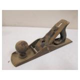 blue grass wooden plane