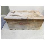 antique wooden carpenters chest