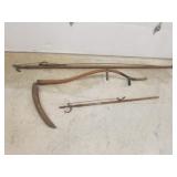 mowing scythe,grabber & trimmers