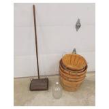 apple baskets,jug & bissel