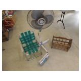 fan,magazine rack,kids chair,cd player