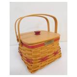 2000 longaberger deck the halls basket