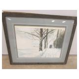 David Nichols amish wall picture