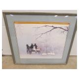 David Nichols amish wall picture