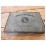 Omar cigarette tin