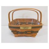 1993 longaberger bayberry christmas basket