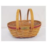 2004 longaberger christmas get together basket